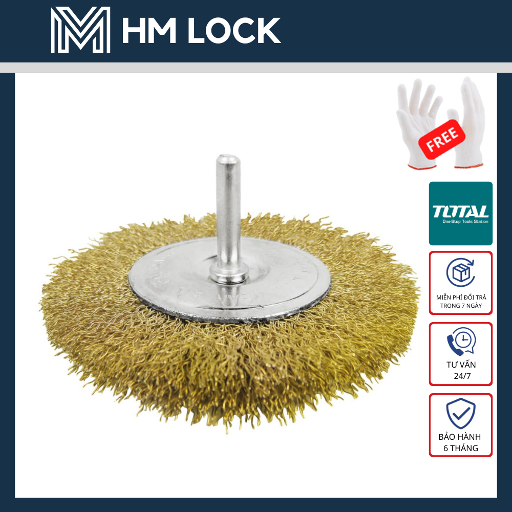 Bánh cước 50mm, 75mm, 100mm total - hàng chính hãng - tac34021 - hm lock
