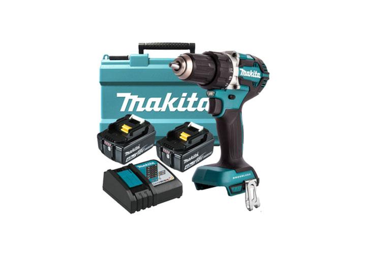 18V Máy khoan búa vặn vít dùng pin Makita DHP484RFE