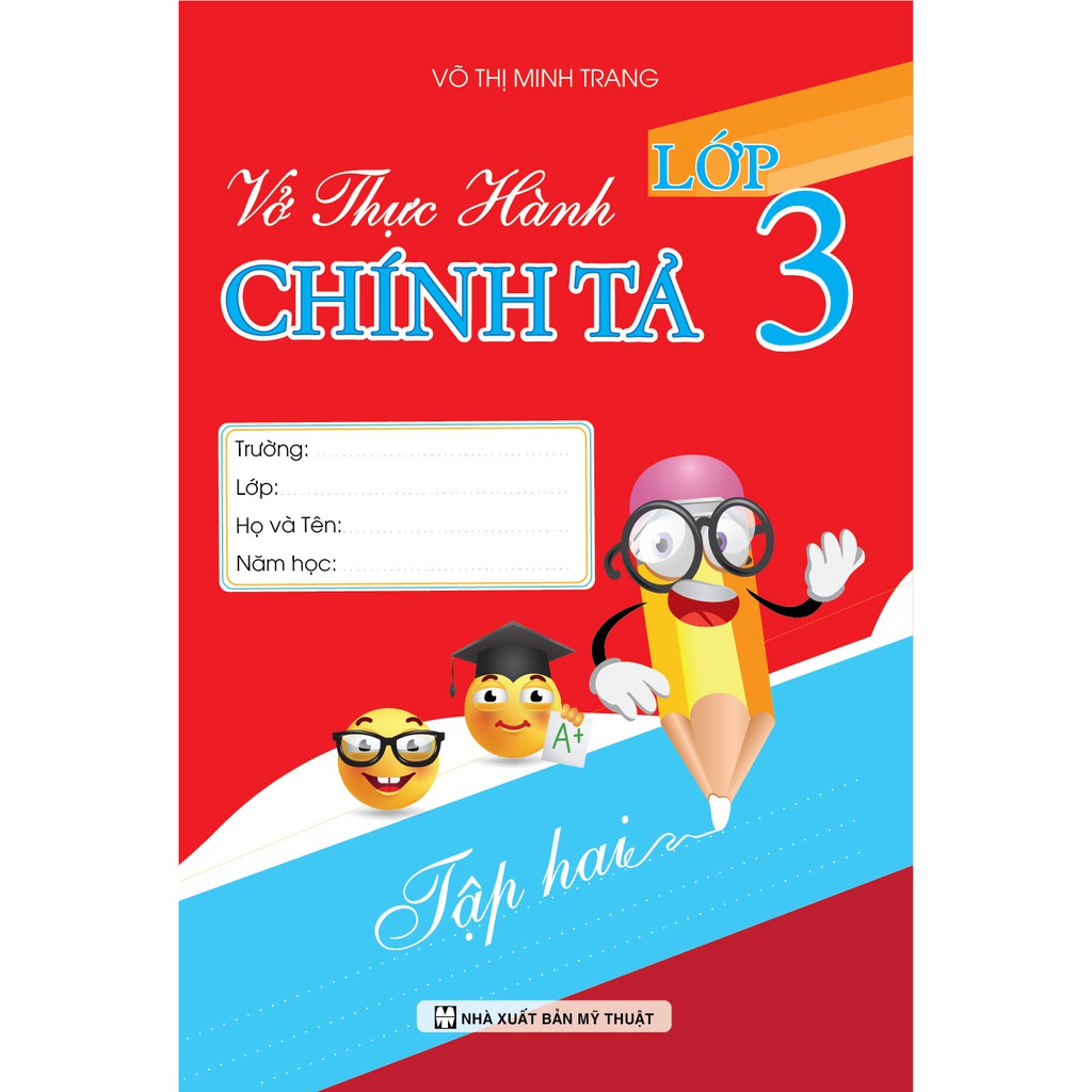 Sách - combo vở thực hành chính tả lớp 3