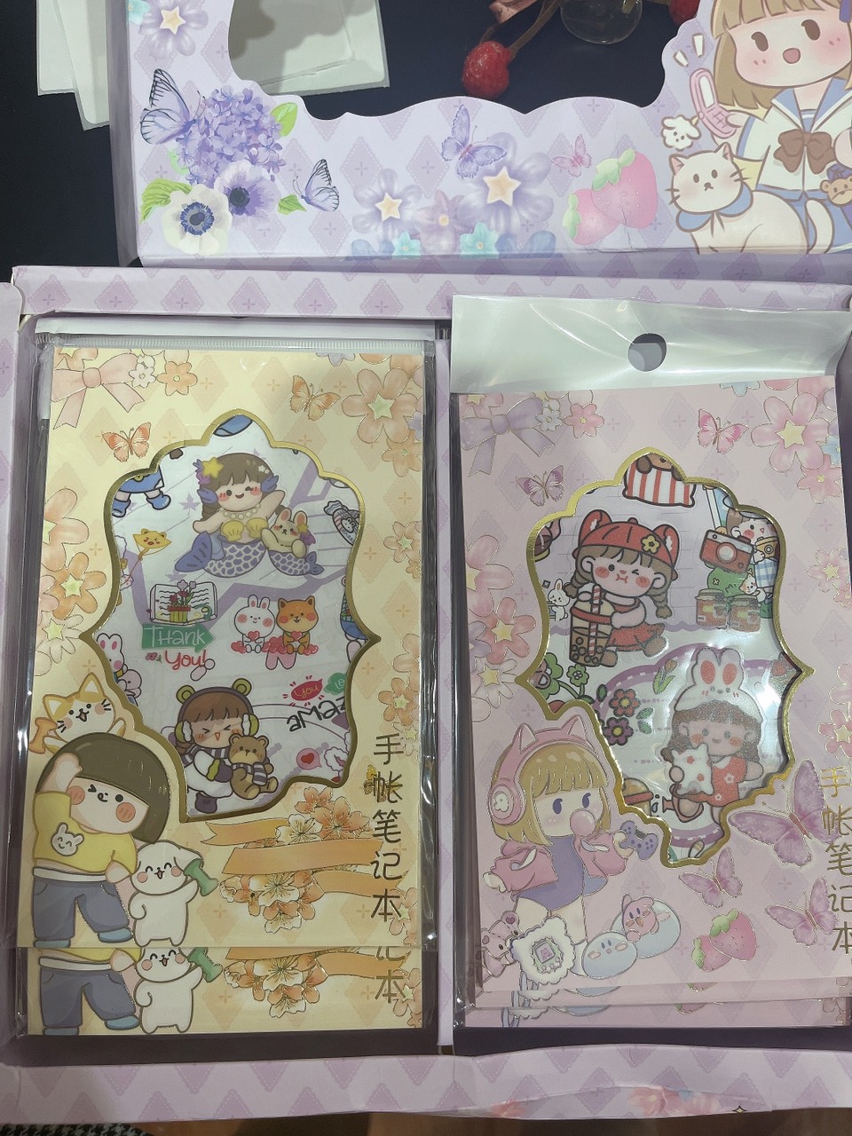 Sổ sticker hình dán hoạt hình dễ thương cho bé
