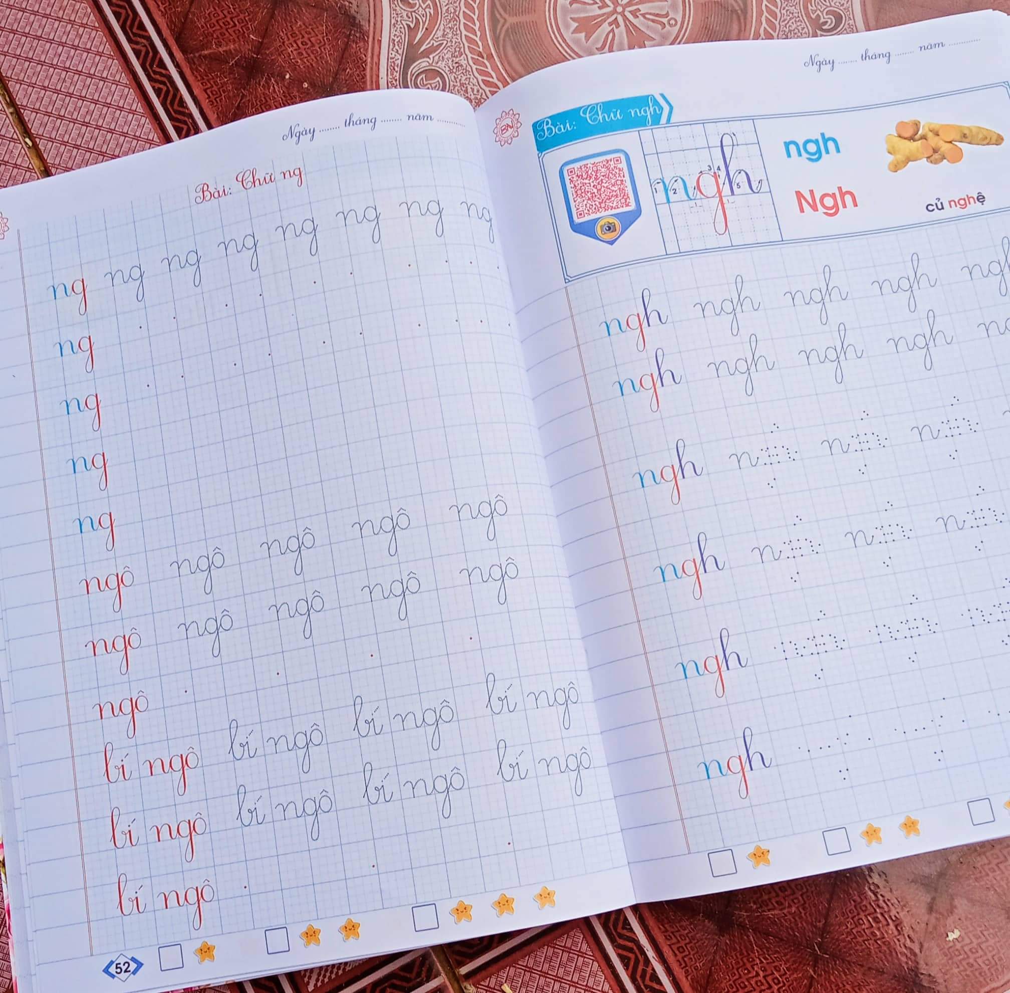 Vở hành trang cho bé vào lớp 1