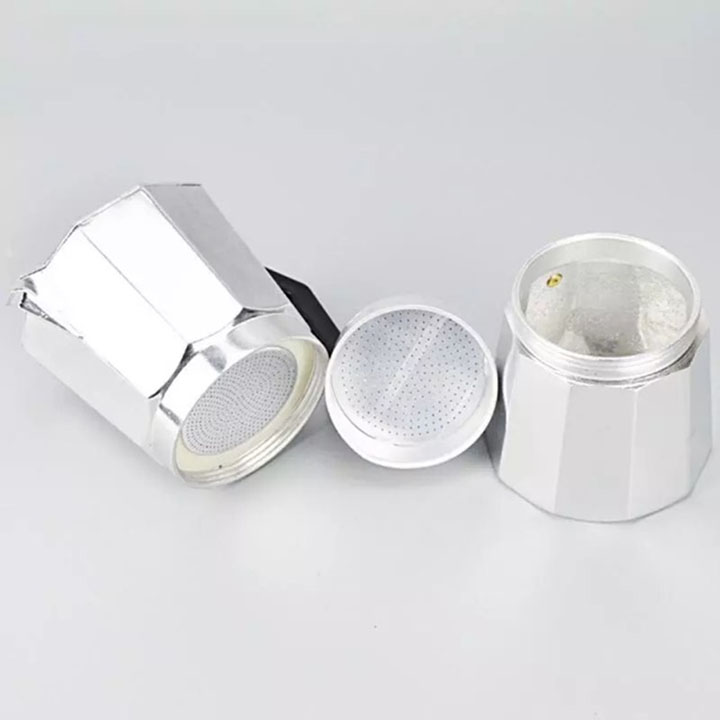Coffee Pot aluminum high-grade (1-3 Cup)-warm coffee 300ml 6cup, ấm coffee