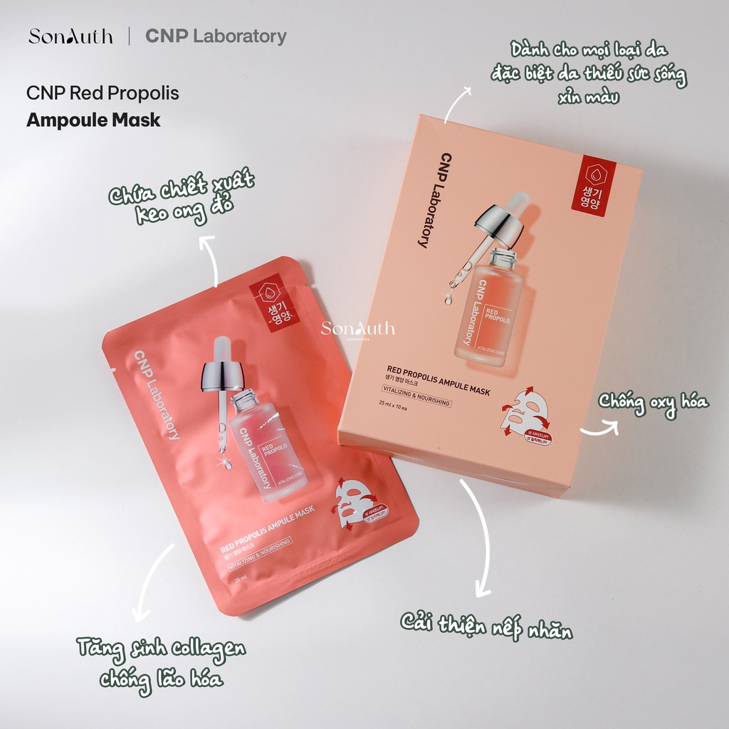 Mặt nạ giấy CNP Laboratory Ampule Mask - miếng lẻ