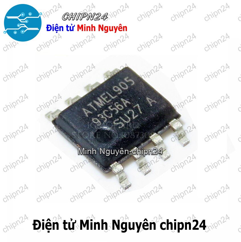 [2 con] (SOP) IC Dán 93C56 SOP-8 (SMD) (AT93C56 IC Nhớ EEPROM) - HH000322