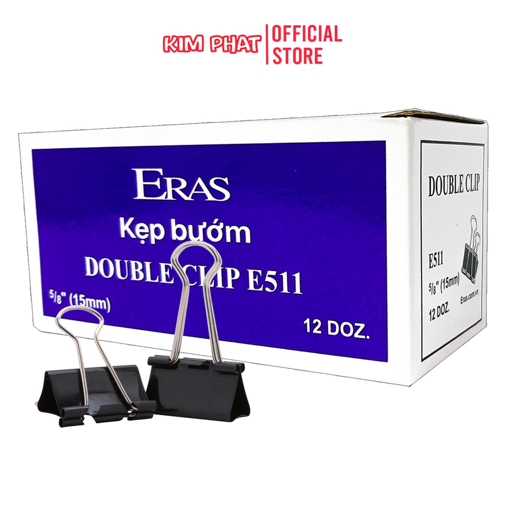 Kẹp bướm, Kẹp sắt, Kẹp đen, Kẹp giấy ERAS
