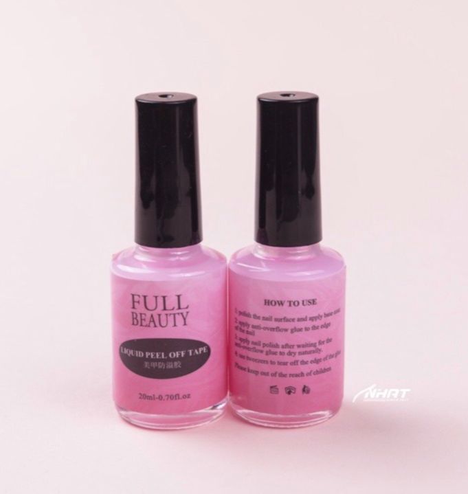 Sơn chống lem viền móng khi sơn móng tay, sơn lột viền chuyên dụng nail