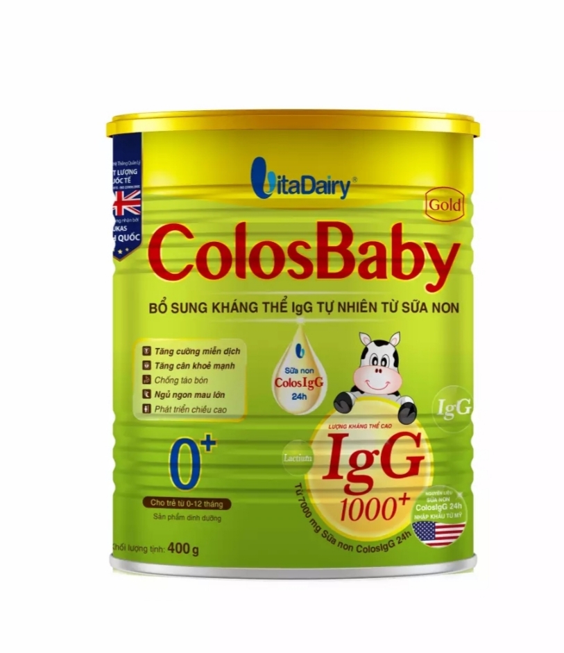 [TRỢ GIÁ ] Sữa bột Colosbaby Gold 0+ 400g