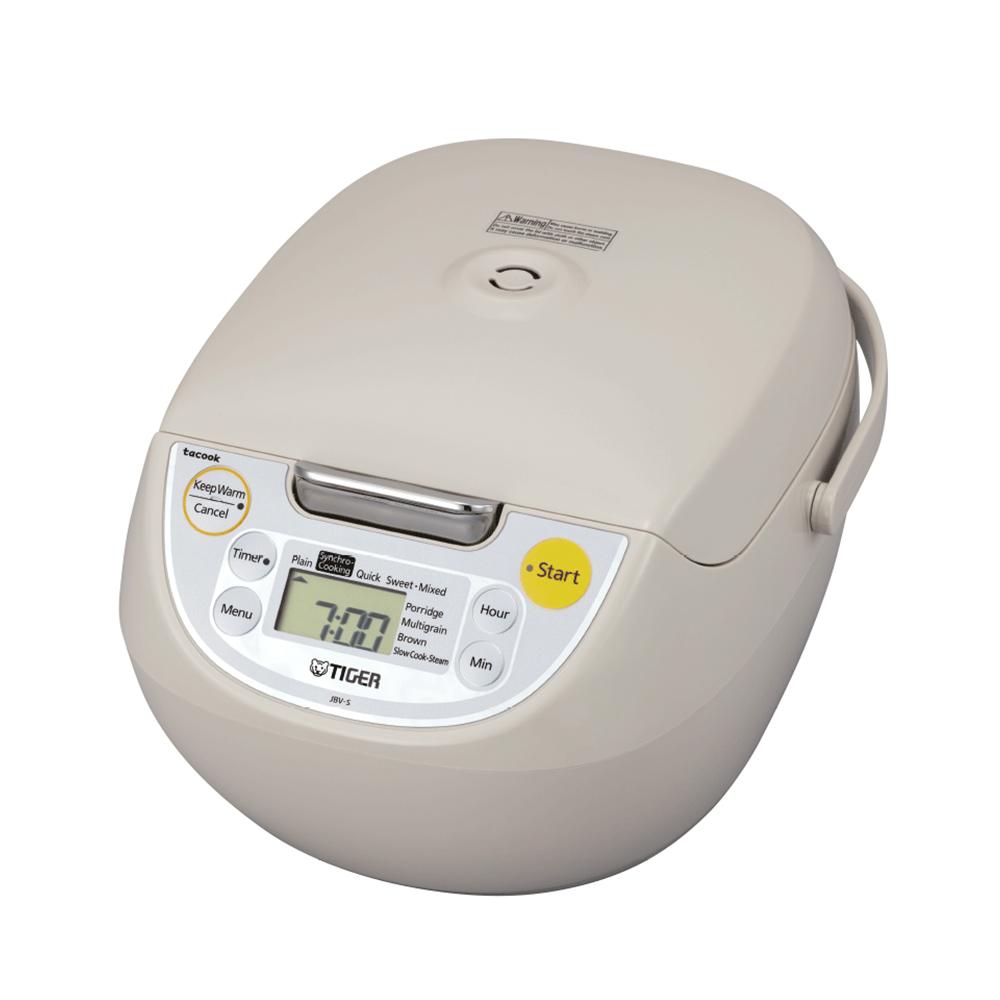 [Trả góp 0%]Nồi cơm điện tử Tiger 4 trong 1 JBV-S18W (1.8L) - Hàng chính hãng