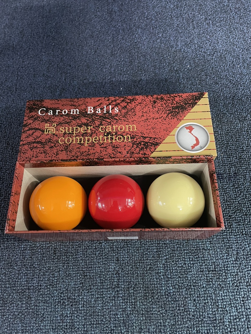 bộ bóng bida super carom (bi lip) - 850K/ bộ