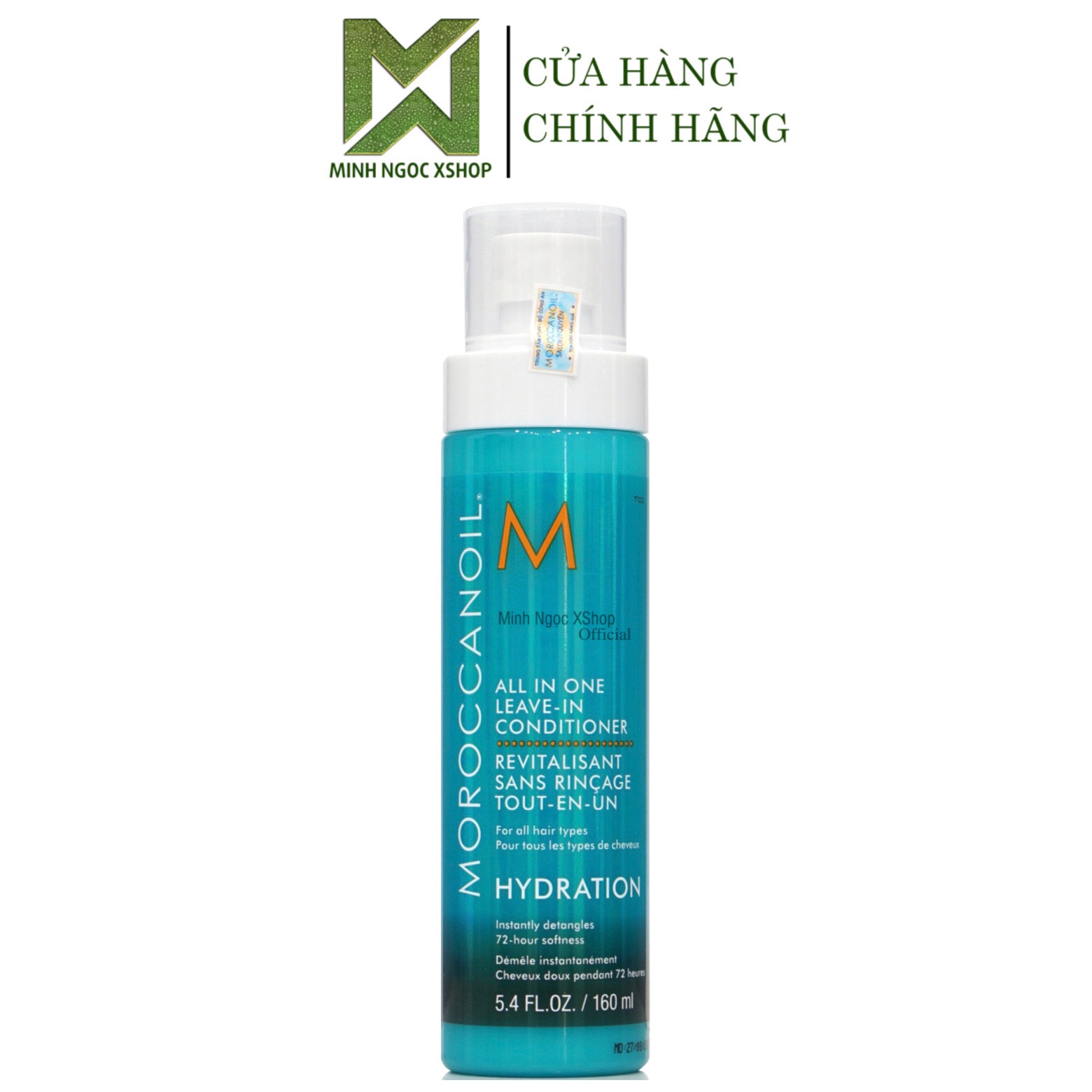 Xịt xả khô đa năng Moroccanoil All In One Leave-In Conditioner 160ML chính hãng