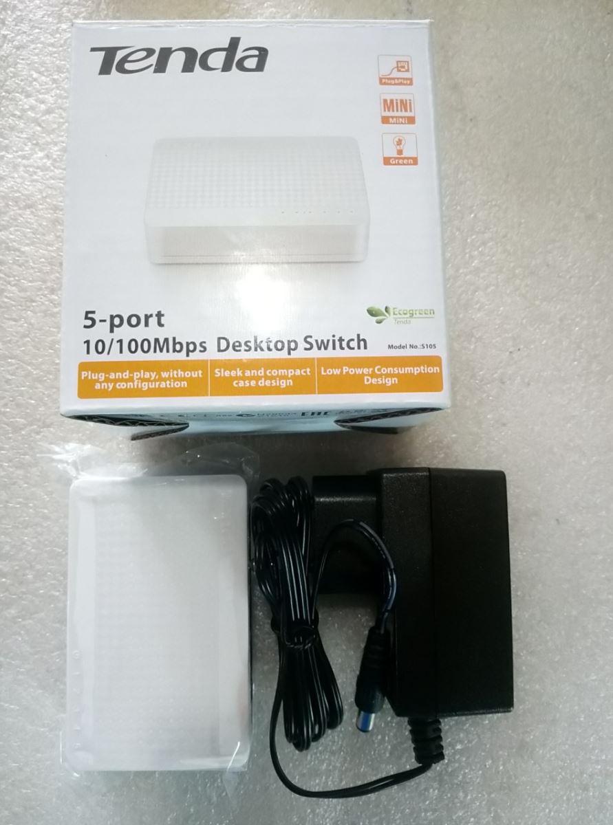 Bộ chia mạng switch 5 port 10/100 tenda s105