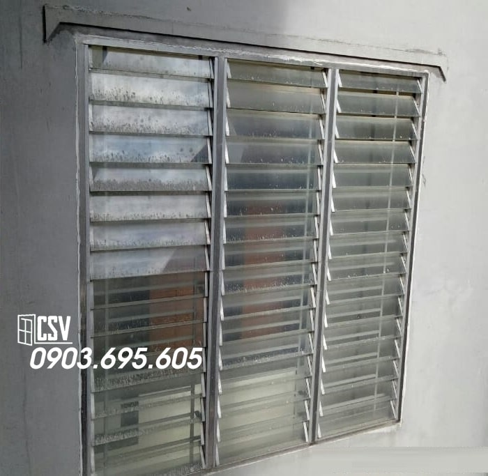 Thanh Chớp gió cửa sổ nhôm các độ dài.