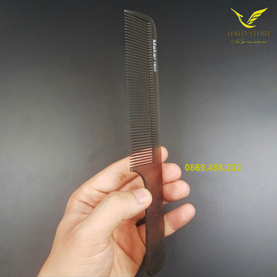 Lược Cắt Tóc Nam Mark Dành Cho Barber Pro Rất Mỏng và bám tóc LCTMK