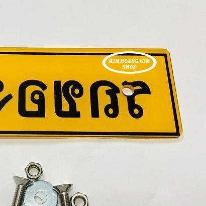 Bảng tên Thái Gắn Sonic,Winner,Exciter.....(Lưu ý bảng Sơn nhé)