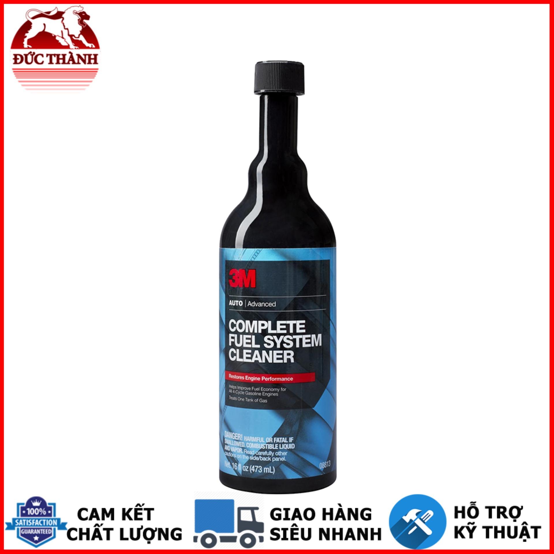 Xúc pét xăng - 3M Complete Fuel System Cleaner 08813 473ml