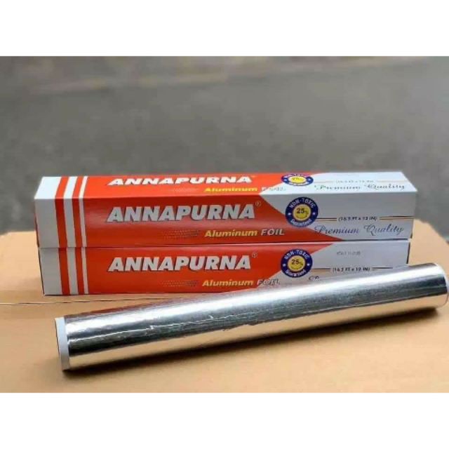 Giấy bạc màng nhôm thực phẩm Annapurna