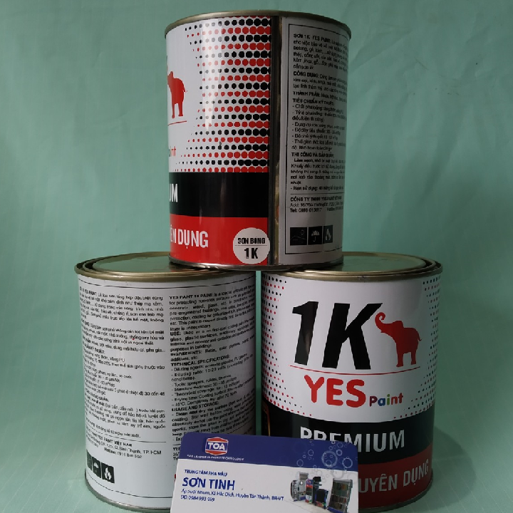 Dầu Bóng 1K Yes Paint - Thay Thế Dầu Bóng 2K ( Sơn bóng 1K YES PAINT ) (800g hoặc 2700g)