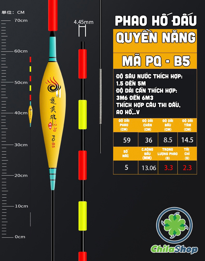 PHAO HỐ ĐẤU QUYỀN NĂNG