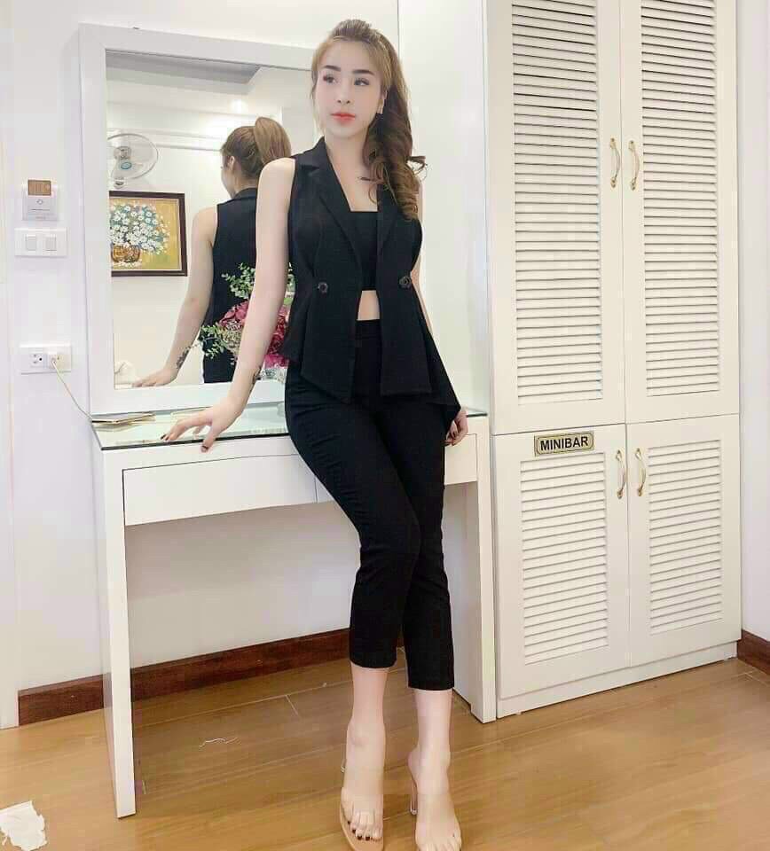SÉT BỘ CỔ VEST MẪU MỚI SIÊU XINH TT21