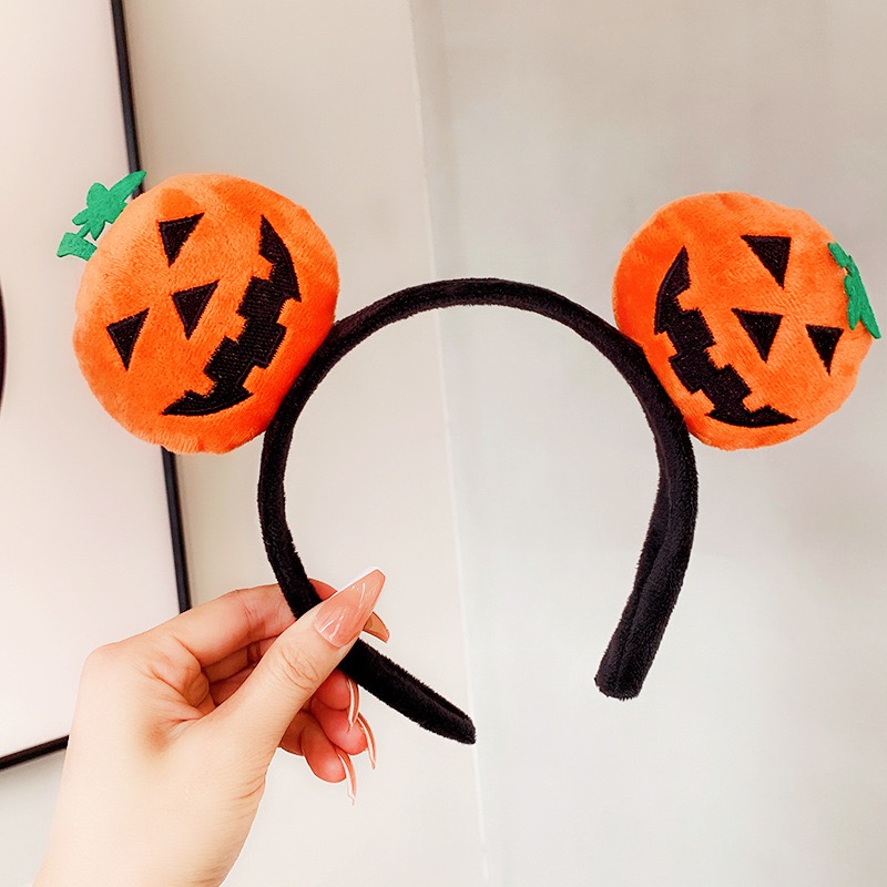 CC04 cài tóc nữ băng đô bờm tóc trái bí Halloween 🎃 nhiều mẫu