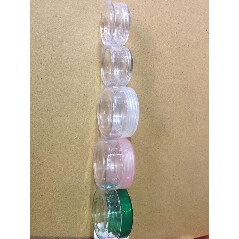 Combo 10 Hũ Chiết Mỹ Phẩm 3g,5g,10g