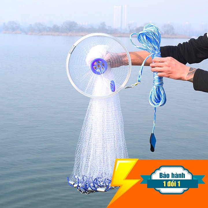 Chài cước Thái Lan.Chài đánh cá 3 mét