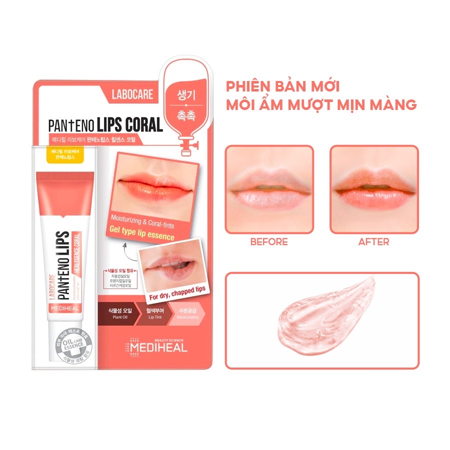 Son Dưỡng Thâm Môi Mediheal Labocare Panteno Lips 10ml