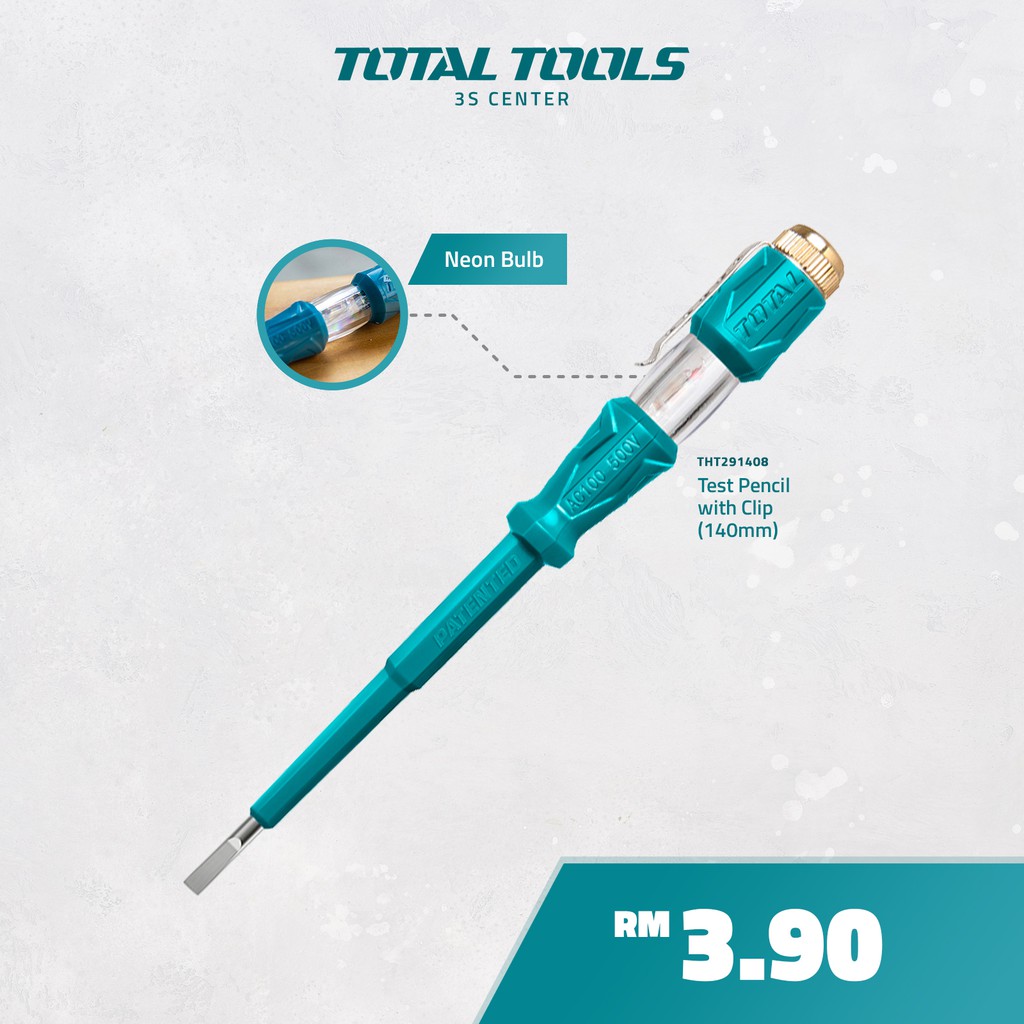 Bút thử điện Total THT291408/ THT291908