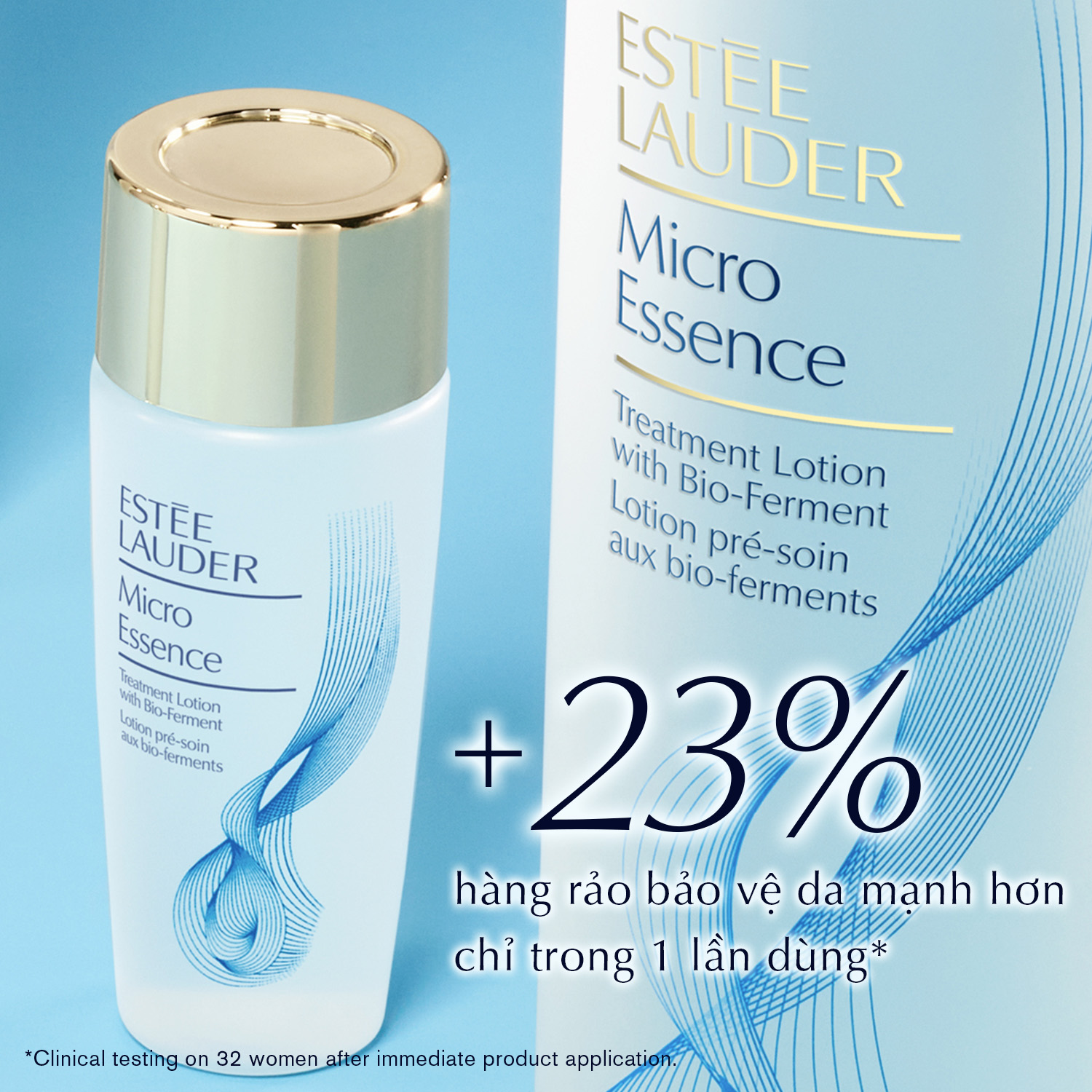[PHIÊN BẢN TRẢI NGHIỆM] Nước dưỡng tinh chất kích hoạt làn da Estee Lauder Micro Essence Treatment Lotion with Bio-Ferment-Essence Lotion 30ml