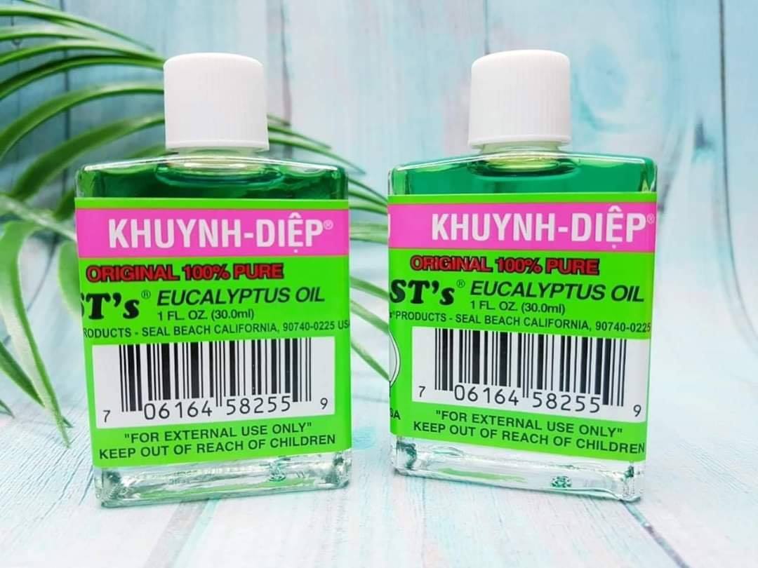 [HCM]Dầu khuynh diệp Mỹ cho bé 30ml