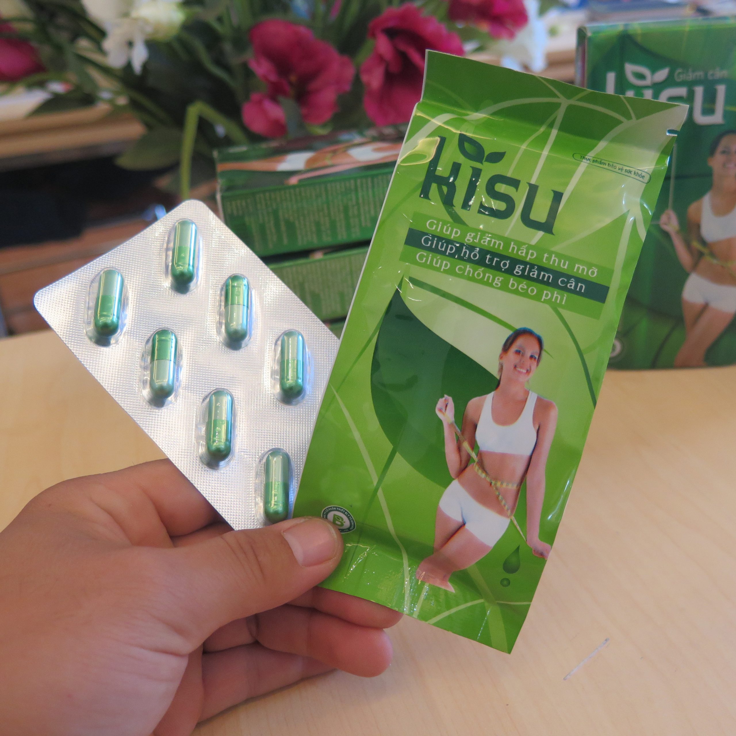 KISU (Hộp 16 viên ) - Giảm cân hiệu quả từ thiên nhiên