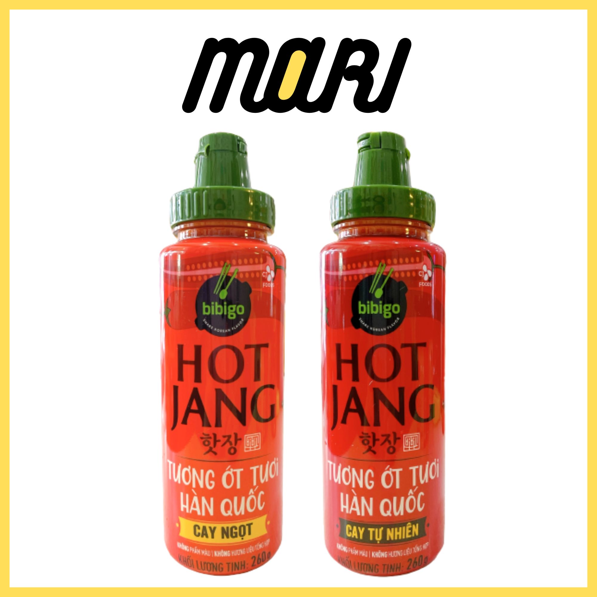 Tương ớt tươi Hàn Quốc Bibigo 260g