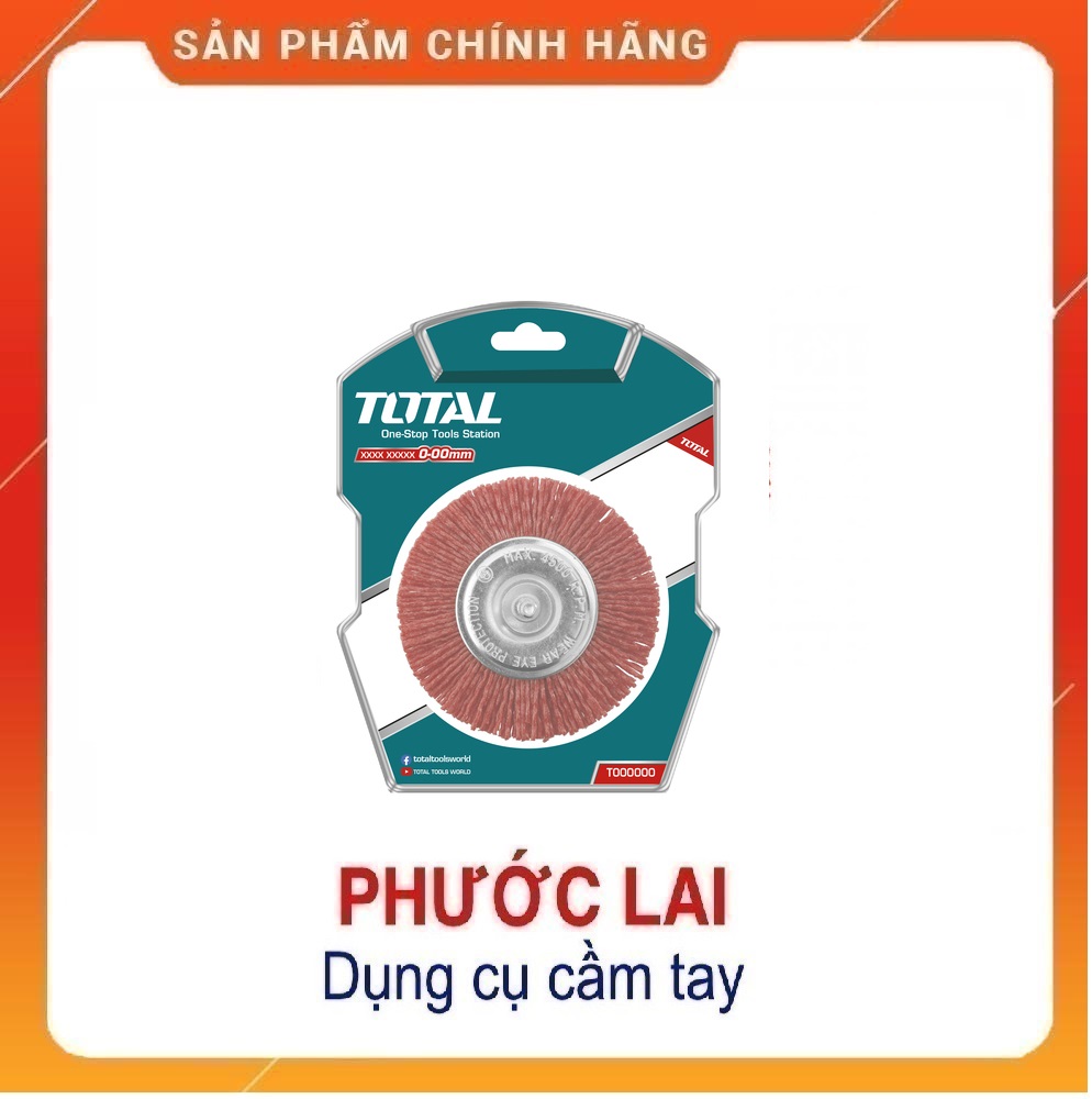 Bánh cước nylon 75mm Total TAC34035