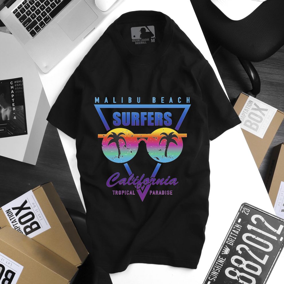 Áo thun TAY NGẮN California 2 (TAY LỠ IB)