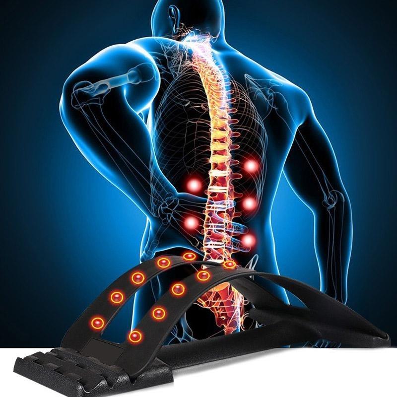 Dụng cụ tập cột sống ,lưng ,đốt sống cổ kèm massage