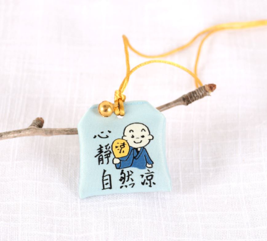 (HCM) Túi Gấm May Mắn Chú Tiểu Bình An Phước Lành
