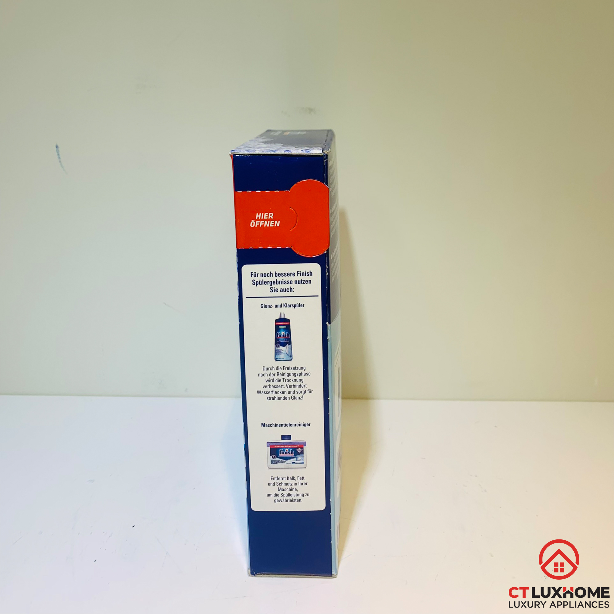 Muối rửa chén bát Finish 1,2kg kèm túi zip