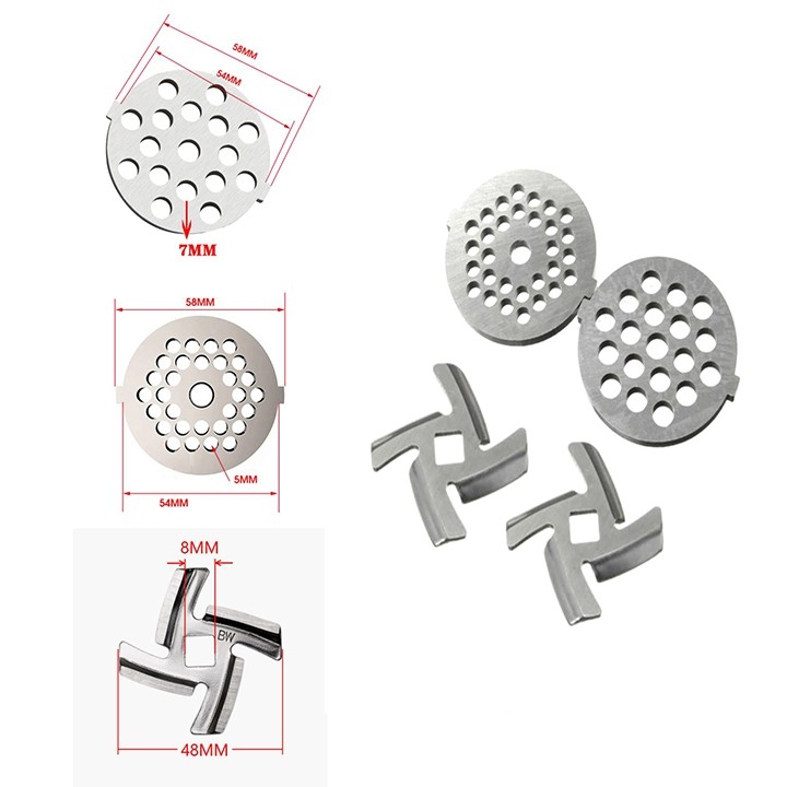 Máy đùn thịt làm xúc xích, xay thịt Sokany 3200W