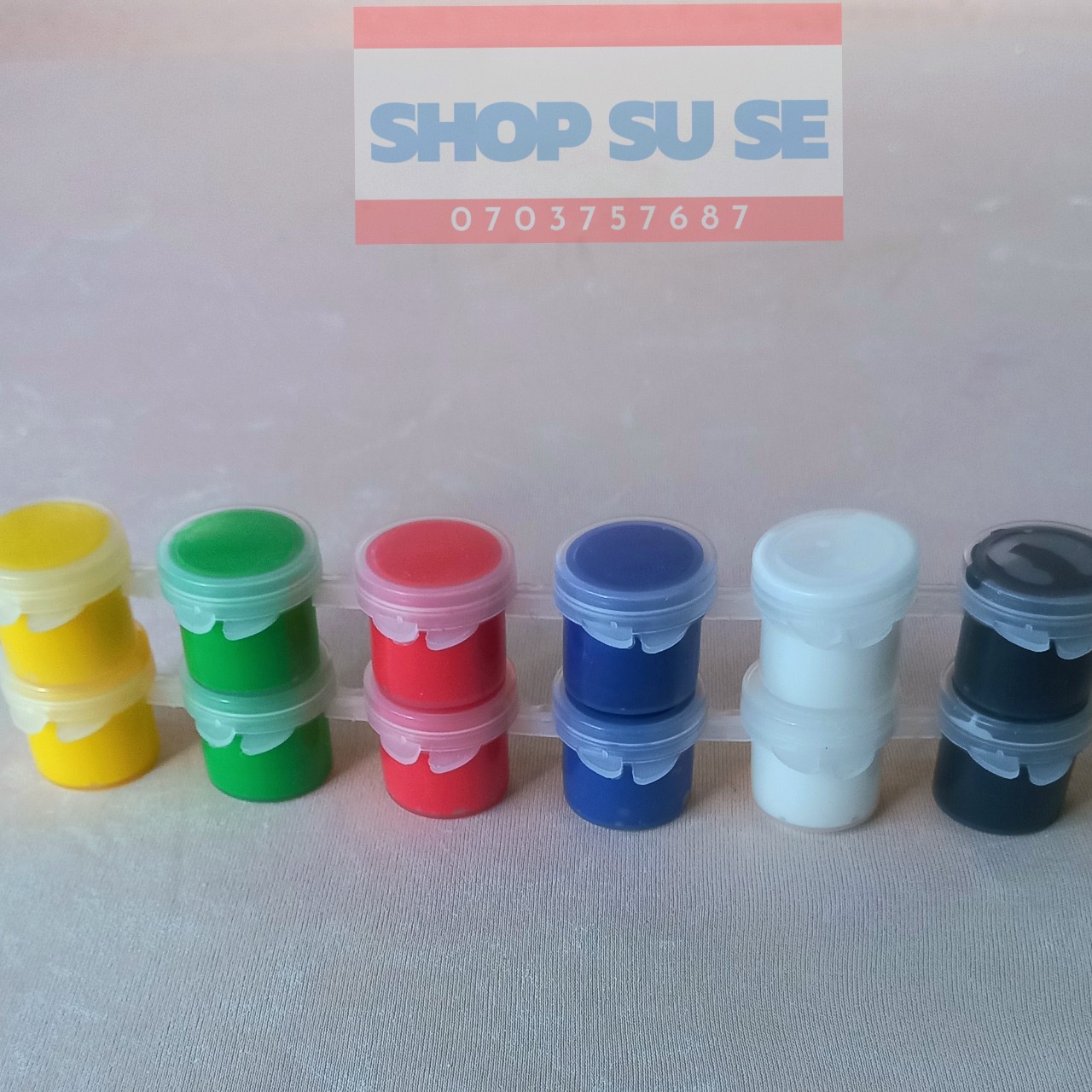 Màu nước tô tượng hũ 2ml và hũ 5 ml.