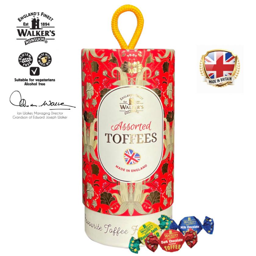 Kẹo walker's toffees lon 150g Anh quốc