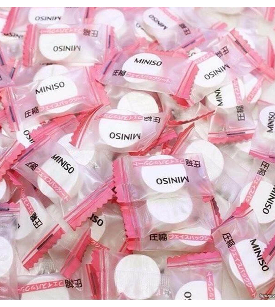 Mặt Nạ Nén Miniso Face Lotion Sheet Mask