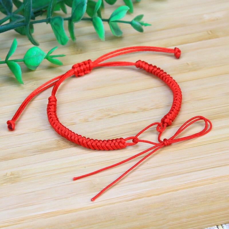 Vòng tay chỉ tết sẵn handmade diy - mh540