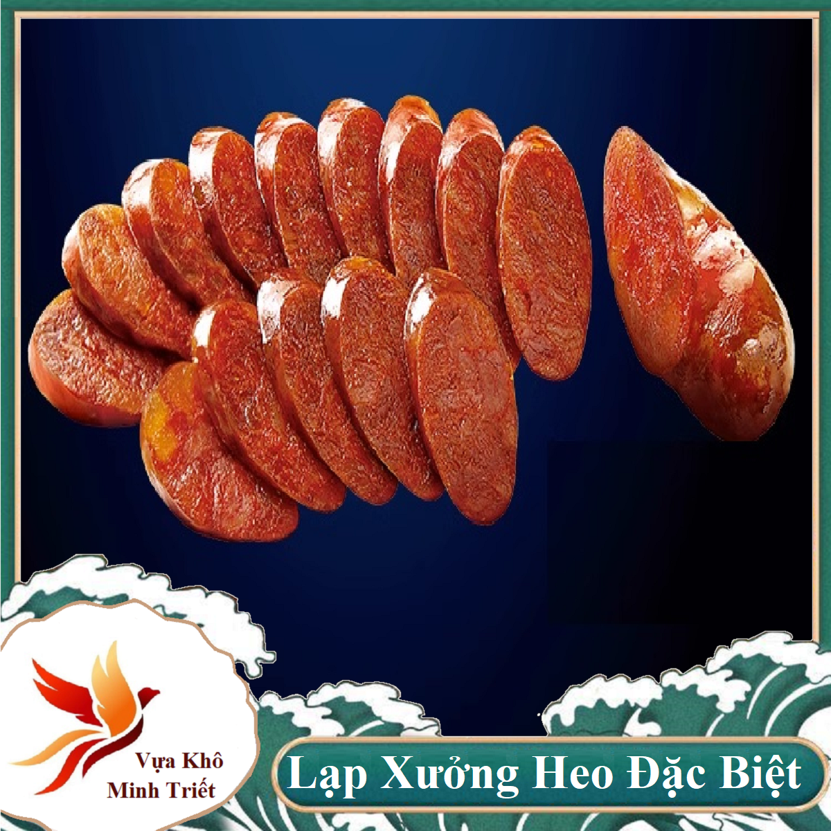 LẠP XƯỞNG HEO DẠNG KHÔ LOẠI NGON ĐẶC BIỆT- Vựa Khô Minh Triết