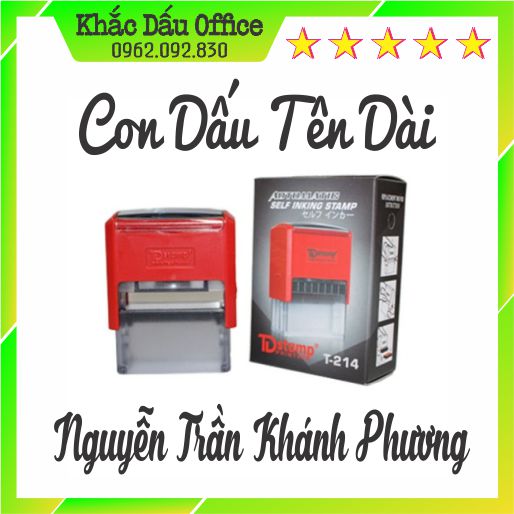 Con Dấu tên 4 chữ dstamp