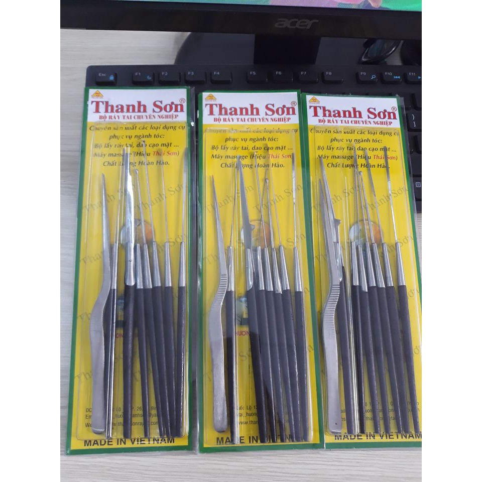 [HCM]Bộ lấy ráy tai Thanh Sơn 8 cây