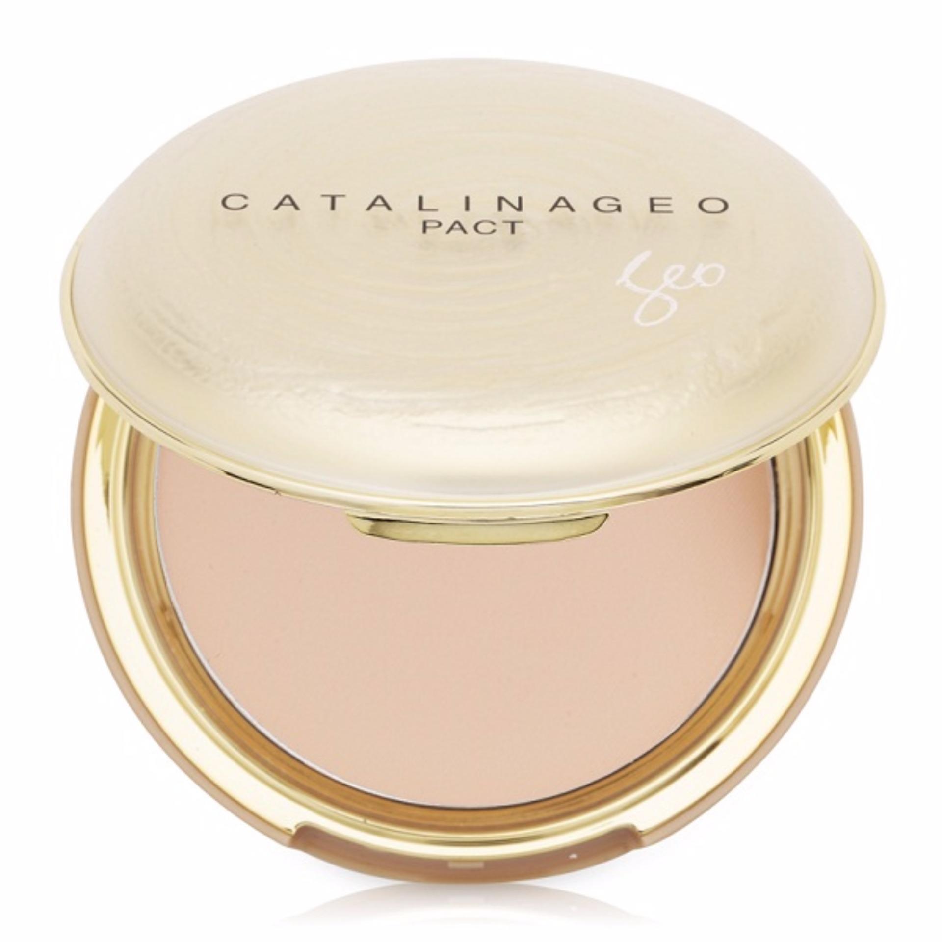 Phấn phủ siêu mịn Catalina Geo Pact #2 Beige