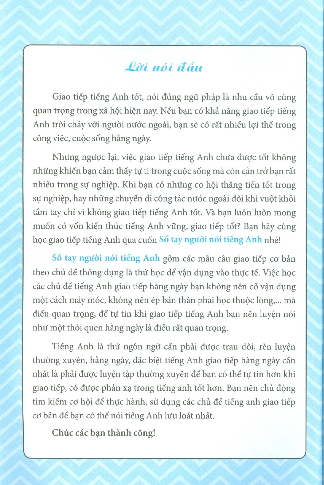 Sổ Tay Người Nói Tiếng Anh