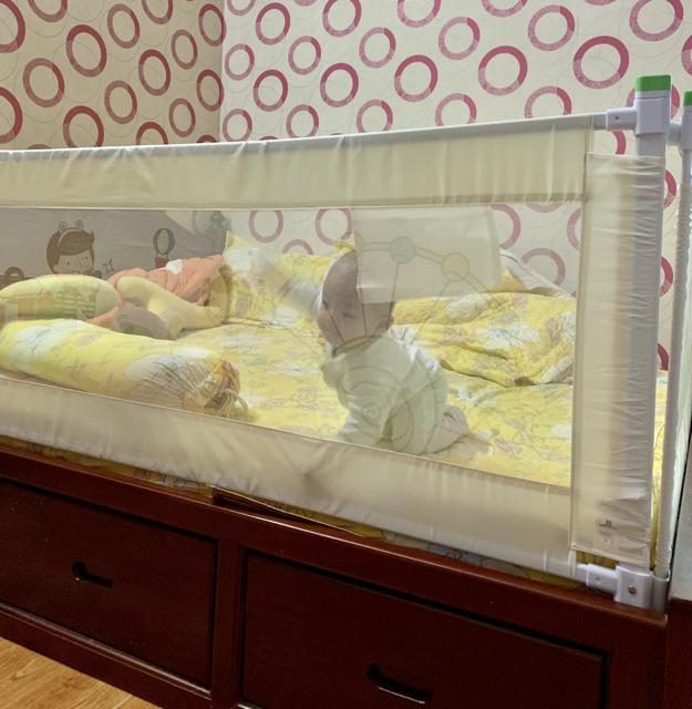 Thanh chắn giường dài 2M cho bé cao 90 cm
