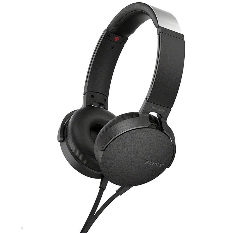 TAI NGHE SONY MDRXB550AP MÀU ĐEN