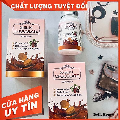 Giảm Cân Cấp Tốc Socola Slim (30 viên/ hộp Chính Hãng)